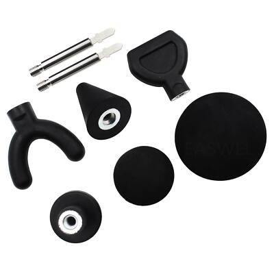 Percussion 6pcs Tip Bit Set für Stichsäge Massagegerät Adapter Befestigung DE