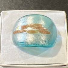 Glass Ring Size 7