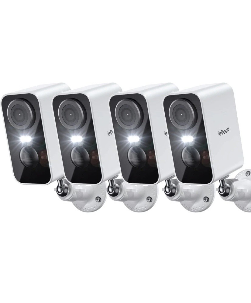 Wireless Outdoor, 2k 3mp Battery Powered Wifi Cctv，ip 65