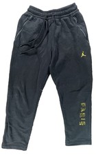 Air Jordan Mens PSG Paris Saint Germain Black Fleece Joggers Size Small