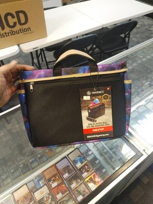 ENHANCE Designer Edition DnD Bag - Stylish RPG Player's Messenger Bag (Galaxy)