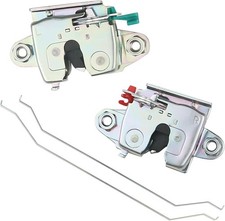 1 Pair Tailgate Latch Locks with Control Link for Toyota Tundra