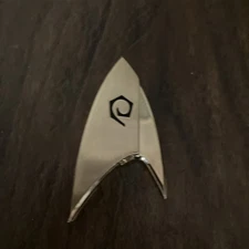 Star Trek Discovery SNW Magnetic Badge QMX Full Size Engineering Operations