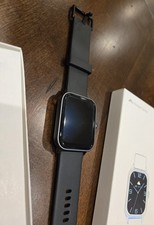 Fit Fitness Tracker/Smart Watch Gray For iPhone Or Android Watch Only
