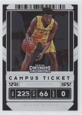 2020-21 Panini Contenders Draft Picks Campus Ticket Jaylen Brown #10 00gy