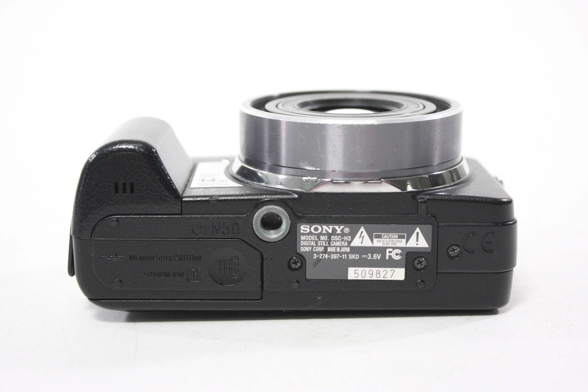Sony Cybershot DSC-H3 Digital Point-and-Shoot Camera, AS-IS | eBay