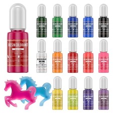 15 Colors Epoxy Pigment Translucent, Epoxy Resin Dye