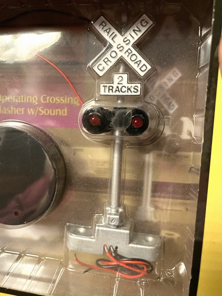 Rail King MTH 30-11014 O Scale RailKing Crossing Flasher W/Sound-NEW - Image 3 of 4