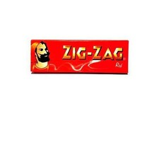 NEW ZIG ZAG RED EGULAR SIZE SMOKING ROLLING PAPERS GENUINE