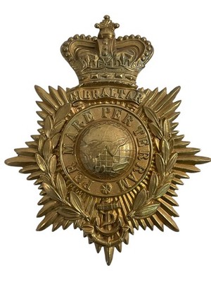 British Royal Marines Helmet Plate