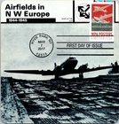 Dr Jim Stamps Maximum Card Wpa Poster Municipal Airports Fdc