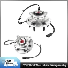 2x 4WD Front Wheel Hub Bearings for 2004-2008 Ford F-150 Lincoln Mark LT 6 Stud