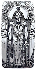 10 ozt 999 Fine Silver Art Bar- AFTERLIFE - ADAMO TECHNE - Limited Edition 88.87 per troy oz