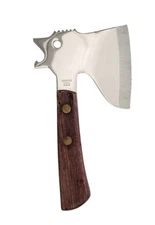 Vintage '76 Cheese Hatchet Bank of Kewaunee 100 Years Stainless Steel Japan Wood