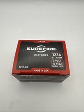 SureFire 123A Lithium Batteries (12 Pack)