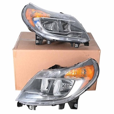 Fit 2014-2022 Dodge Ram Promaster Headlights Headlamp w/o DRL Lights Lamps 14-22