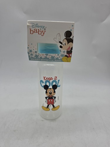 Disney Baby 9 oz. Bottiglia di plastica nuova Topolino tienila fresca  - Foto 2 di 6