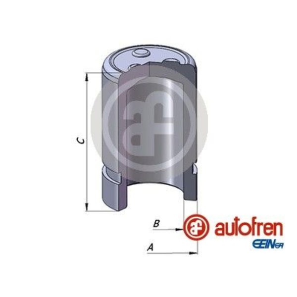 Autofren 43Mm Kolben Bremssattel Hinten Passend FüR Mitsubishi Galloper Pajero |-image