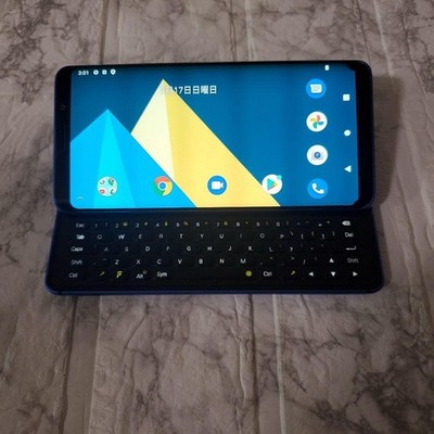 F(x)tec Pro-1 X QX1050 Latest Model Blue 256GB / 8GB QWERTY Android Unlocked Use