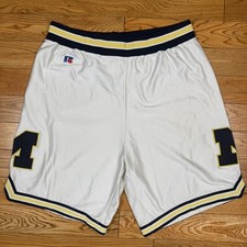 Rare Authentic Team issued University Of Michigan Shorts - Fab Five sz: 40 L/XL
