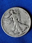 1935-S Walking Liberty Silver Half Dollar Circulated 50C Uncertified (158)