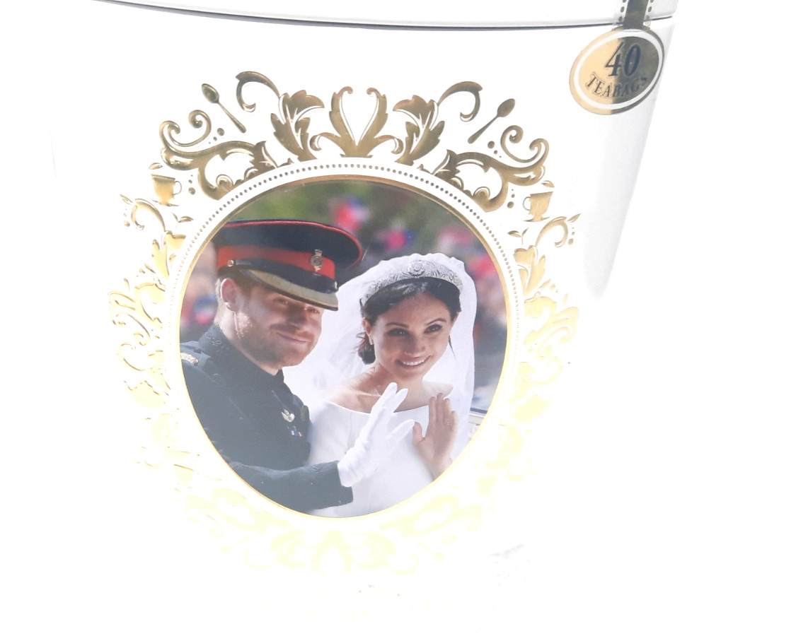 Royal Wedding Harry & Meghan Limited Edition English Breakfast Tea Tin