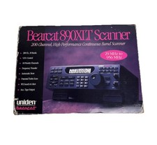 Uniden Bearcat BC890XLT Radio Scanner 200CH Continuous Band Scanner New In Box