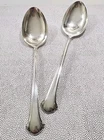 Two Towle Sterling SIlver Serving Spoons Chippendale 8 1/2"   139 Grams.  Great