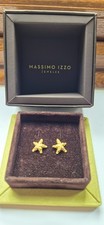 Unique 18 Carat Gold Massimo Izzo Jewels of the Sea Starfish Earrings