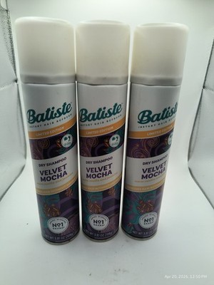3 pack Batiste Dry Shampoo Limited Edition - Velvet Mocha 3.81 oz