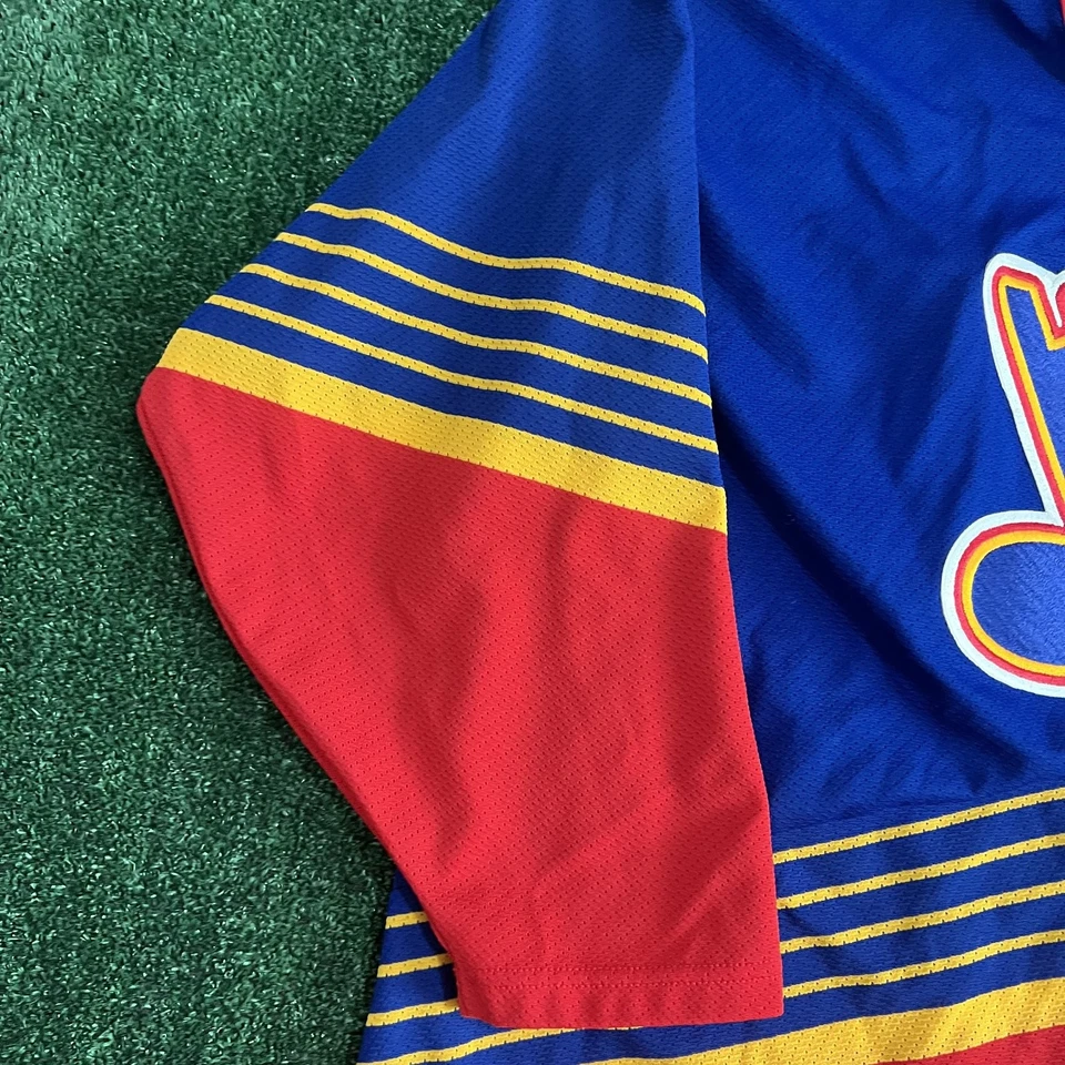 Vintage St. Louis Blues Hockey Jersey CCM Mens XL NHL Embroidered Logo 90s - Image 2 of 4