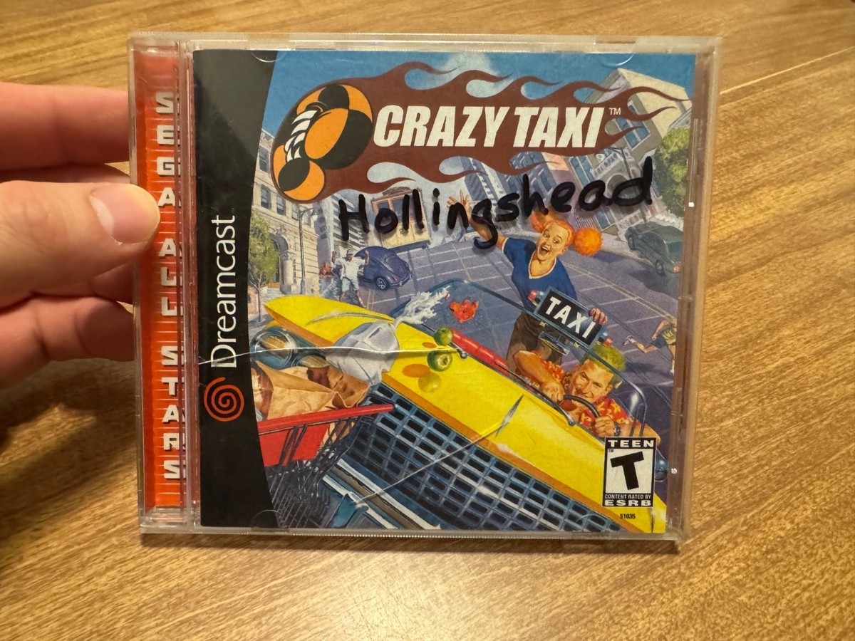 Crazy Taxi (Sega Dreamcast) CIB complete classic DC driving racing