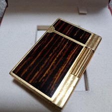 S.T. Dupont Gatsby Lighter - Lacquer Gold - Used