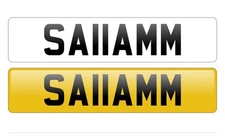 SA11AMM Private Reg Licence Plate Cherished Registration Salam Arab