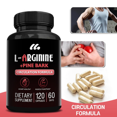 L-Arginine HCl and French Pine Bark Extract 1800 Mg Testosterone Booster