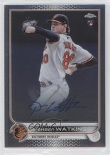 2022 Topps Chrome Rookie Auto Spenser Watkins #RA-SW Auto 9b3