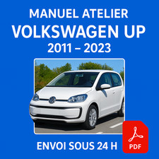 Manuel Atelier Volkswagen Up 2011-2021 Revue Technique Français RTA CD PDF