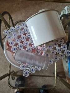 2 tl. stopfer, Drücker für Bosch Küchenmaschine Schnitzelwerk