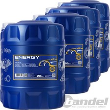 4x 20L MANNOL ENERGY 5W30 MOTOR�L passend f�r VW 505.00 BMW LL-98 MB 229.5