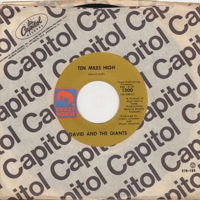 David And The Giants Ten Miles High Crazy Horse Soul Northern Motown