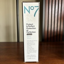 NEW No7 Protect Perfect Intense Serum 1 Fl Oz 30 Ml