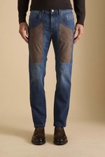 JEANS JECKERSON  – JOHN – TOPPA ALCANTARA SLIM FIT BLU MEDIO d148A