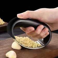 Stainless Steel Garlic Press Crusher Manual Garlic Mincer Chopping Garlic