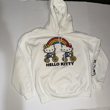 Hello Kitty Sweatshirt White Large