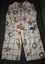 Rudolph the Red-Nosed Reindeer Kids Unisex Holiday 2-Piece Pajama Set Size 2T