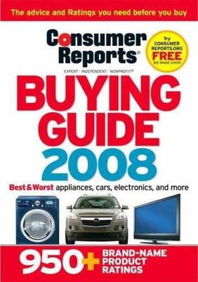 #ad Buying Guide 2008: Best Buys Paperback by Consumer Reports Good $7.05