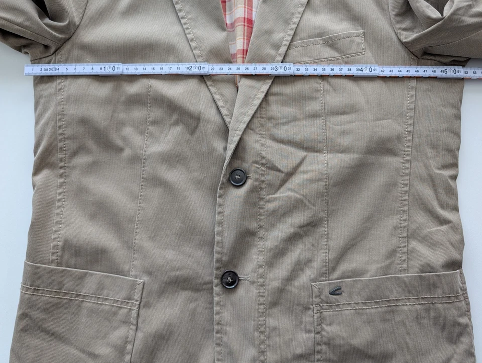 Herren camel active Blazer – Gr. 46 / S – beige taupe - Bild 4 von 4
