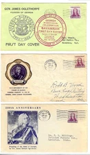 FDC's    726-14 ,  726-24 , 726-6  --  Oglethorpe