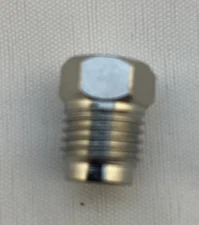 Drag Specialties Front and Rear Brake Line 3/8-24 T-Junction Plug