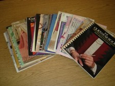 30 Quilting books/magazines/vintage/modern/patterns/how to/lot B